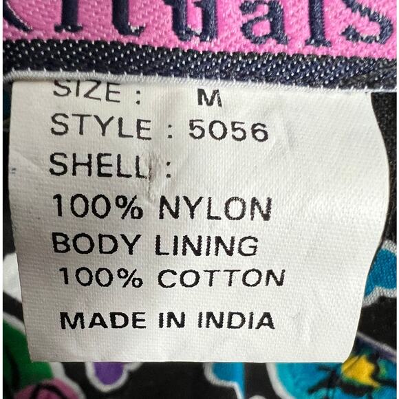 Vintage Basic Rituals Women's Purple Windbreaker/Jacket Cinched Waist Size M - Picture 9 of 10